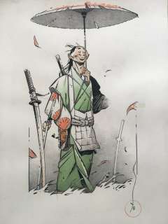 Michetz, Marc | Michetz, Marc - Dessin original couleur - Couverture - Kogaratsu - La Stratégie des Phalènes - (2017) | Catawiki