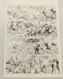 Mitton | Mitton, Jean-Yves - Planche originale (p.3) Vae Victis T7 - York, le bateleur - (1996) | Catawiki