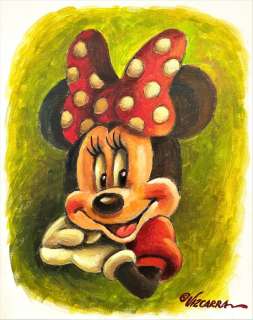 Joan Vizcarra | Minnie Mouse - Acrylic Painting - Joan Vizcarra - Original Artwork - Canvas | Catawiki