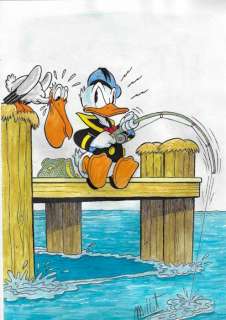 Millet | Donald Duck - Millet - Original Drawing | Catawiki