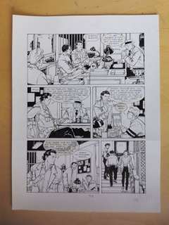 Bruno Brindisi | Nick Raider n. 61 - Tavola originale di Bruno Brindisi "La lunga ombra" pag.53 - Page volante - Exemplaire unique - (1993) | Catawiki