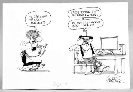 Planches Originales / Illustrations / Sérigraphies | BINET, Christian  D | Estim Nation