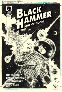 Dean Ormston - Black Hammer Age of Doom Issue 05 Page Cover