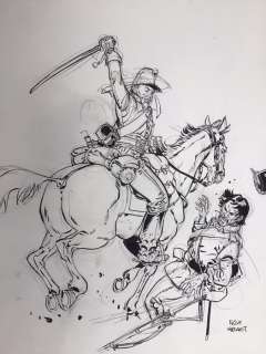 Meynet | Meynet, Félix - Dessin original - Sauvage - (2020) | Catawiki