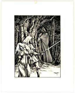 Steve Fabian | Fabian - CHACAL #1, FANTASY, Vol. 2, Page 108 NO RESERVE! | Russ Cochran