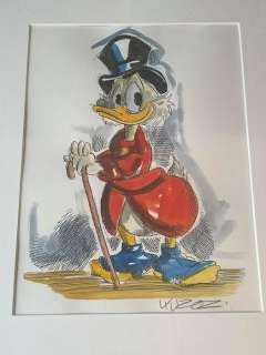 Stefan Klausewitz | Original artwork by German artist Stefan Klausewitz. NO RESERVE! - Scrooge portrait - Page volante - Exemplaire unique - (2021) | Catawiki