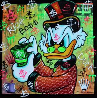 Gabriel, Brisan | Brisan Gabriel - Original artwork - Rich Duck - Size: 50 x 50 cm. - (2021) | Catawiki