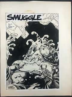 Gustavo Trigo | Gustavo Trigo - Smuggle - Page volante - EO - (1985) | Catawiki