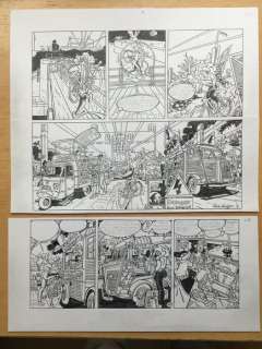 Kuijpers, Henk | Franka - Originele tekening pagina 40 Operatie Roofmoord | Catawiki