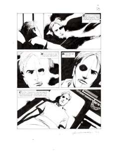 Corrado Roi | Nathan Never Gigante nuova serie n. 17 - C. Roi - Tavola Originale "I giorni della maschera" - Page volante - Exemplaire unique - (2014) | Catawiki