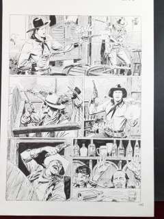 Bruno Brindisi | Tex 44 - La Saga Di Coffin - Page volante - Exemplaire unique - (2019) | Catawiki