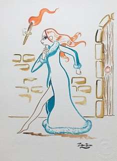 Zanzim | Zanzim - Dessin original couleur - Peau d’homme - Bianca - (2021) | Catawiki