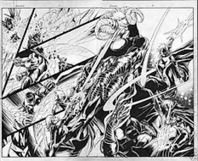 Mike Lilly And Bob Almond | Quasar 1 - Quasar Annihilation Conquest 1 page 6-7 | Catawiki