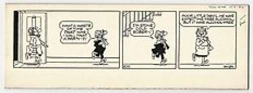 Reginald "Reg" Smythe | Andy Capp - original comic strip art by Reg Smythe - Page volante - Exemplaire unique - (1989) | Catawiki