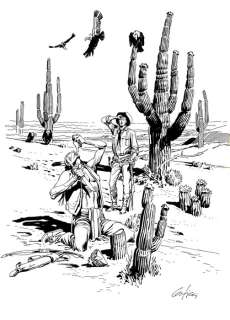 Giovanni Ticci | Tex - Giovanni Ticci - illustrazione originale - Page volante | Catawiki