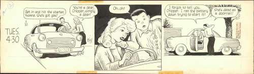 Frank King | King - GASOLINE ALLEY, Daily (04/30/1963) | Russ Cochran