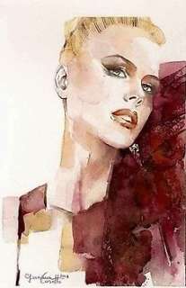 Giovanna Casotto | Giovanna Casotto - Illustrazione originale "Nicole Kidman" - Page volante - (2018) | Catawiki