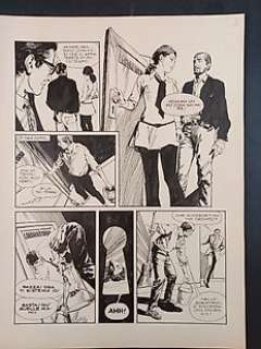 Sergio Zaniboni, Alfredo Castelli - Sergio Zaniboni - Ditelo Coi Fiori - Page volante - Exemplaire unique - (1969)