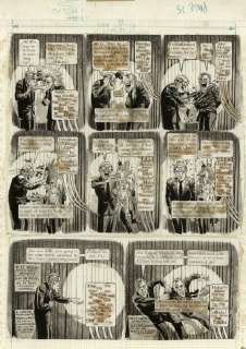 111: Kurtzman Elder MAD #27 p25 1956 original comic art | Russ Cochran