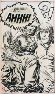 Hans G. Kresse | Hans G. Kresse - Originele illustratie - Eric de Noorman - De Geschiedenis van Bor Kahn | Catawiki