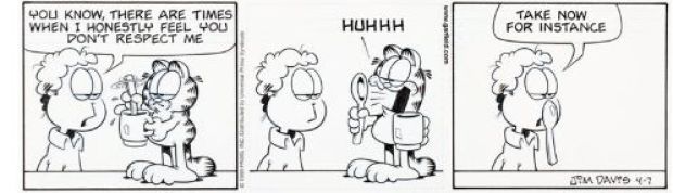 Jim Davis | Garfeld Strip du 7 Avril 1999 | Galerie 9ème Art