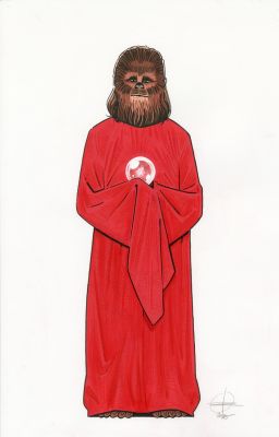 Renaud Roche | Les Guerres de Lucas – Dessin original – R14 | Galerie Barbier