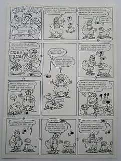 Willy Linthout / Urbanus - Linthout / Urbanus - originele gagpagina Urbanus - In ‘t midden beter !