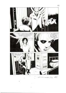 Corrado Roi | Nathan Never Gigante nuova serie n. 17 - Corrado Roi - Tavola Originale "I giorni della maschera" - Page volante - Exemplaire unique - (2014) | Catawiki