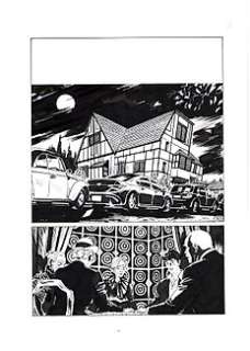 Maurizio Di Vincenzo | Dylan Dog n. 366 - Maurizio Di Vincenzo - Tavola Originale "Il giorno della famiglia" - Page volante - Exemplaire unique - (2017) | Catawiki