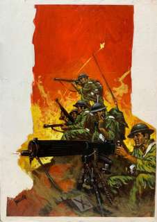 Fernã¡Ndez, Fernando | FernÃ¡ndez, Fernando - Original painting - Cover - World War II - (1970’s) - (1970) | Catawiki