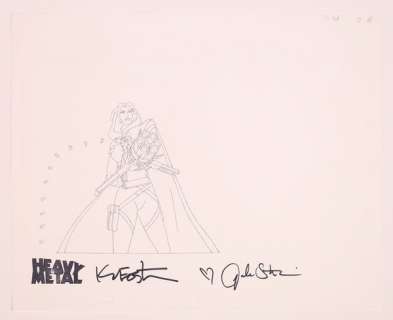 Original Production Art for Heavy Metal 2000 | mycomicshop.com