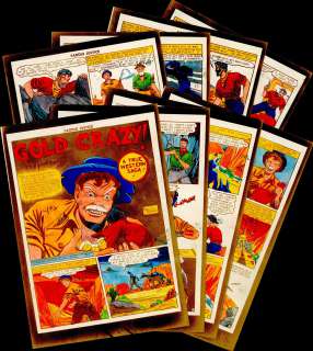 Feldstein - GOLD CRAZY!, SADDLE JUSTICE #7, 8 Pg. Story (Jul-Aug 1949) | Russ Cochran
