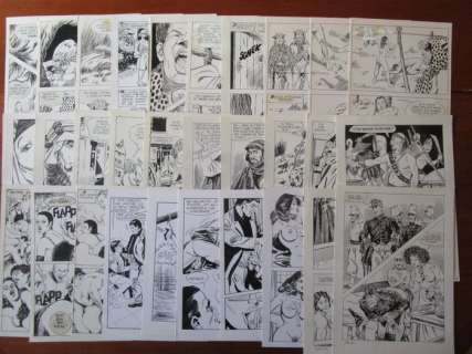 Del Mestre Et Autres | Fumettis Erotiques - 30x Planche originale - Format (30x): 17 x 25 cm. | Catawiki