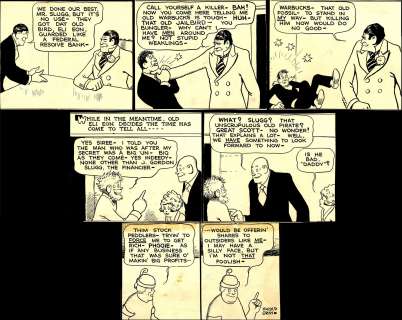 Gray - LITTLE ORPHAN ANNIE, Original Sunday Page Art (06/02/1935) | Russ Cochran