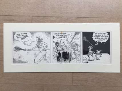 Milo Manara | Milo Manara - Original strip "Les Aventures de Giuseppe Bergman" (1980’s) - Page volante - Exemplaire unique | Catawiki