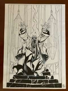 Rafa Fonteriz - Tintas Originales Rafa Fonteriz y Carlos Pacheco. Portada/Cover Nº 5 Arrowsmith vol 2