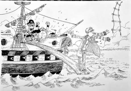 Boulet - Par Bonheur, le Lait - Le supplice de la planche