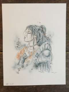 Royo, Luã­s | Luis Royo - Original color drawing - SB-405 - Size: 23 x 27 cm. | Catawiki