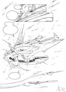 Planche originale 1 de KOOKABURRA tome 5 par Nicolas MITRIC