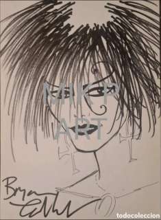 Original art bryan talbot dibujo firmado por el autor
