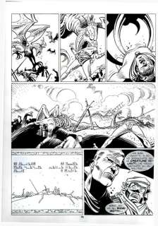 Giancarlo Alessandrini | Martin Mystère n. 221 - Giancarlo Alessandrini 2x Tavola Originale "Strano ma vero" - Page volante - Exemplaire unique - (2000) | Catawiki