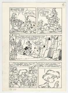Roberto Santillo | Topolino # 1859 - R. Santillo - tavola originale "Topolino all’ Inseguimento dell’ Anacronismo Multiuso" - Page volante - Exemplaire unique - (1991) | Catawiki
