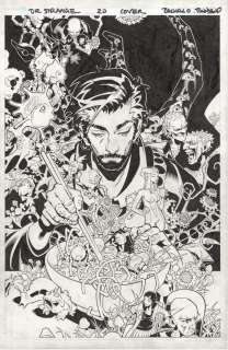 Chris Bachalo, Tim Townsend - dr strange issue 20 page cover