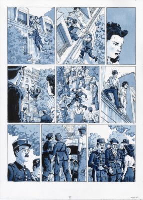 Dominique Bertail | Madeleine, Résistante tome 4 – Planche originale 6 | Galerie Barbier