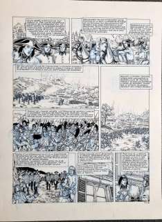 Osi, André | Osi, André - Planche originale - Napoléon T4 - La Paix de Campoformio - (2018) | Catawiki