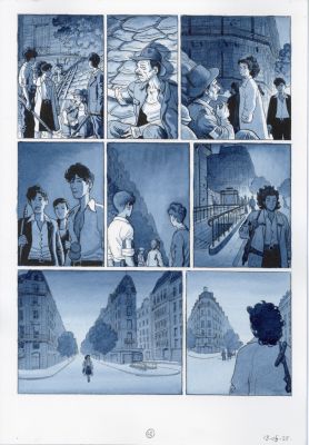 Dominique Bertail | Madeleine, Résistante tome 4 – Planche originale 42 | Galerie Barbier