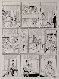 André Juillard | Juillard, André - Originele pagina (p.25) - Blake & Mortimer 24 - Le testament de William S. / Het testament van William S. - (2016) | Catawiki