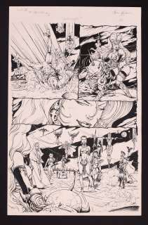 Steven Hughes - Original Art from Lady Death: The Odyssey #2 (1996) Page 21 Pencils and Inks