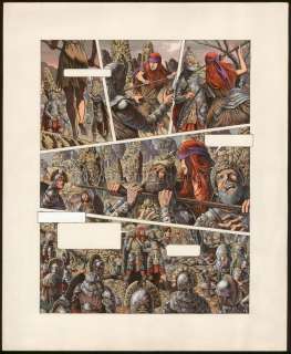 Jean-Claude Gal - Planche originale - La passion de Diosamante - Diosamante