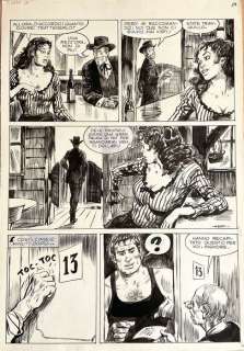 Guido Buzzelli | Tex Albo Gigante n. 1 - Guido Buzzelli - original page - Page volante - (1988) | Catawiki
